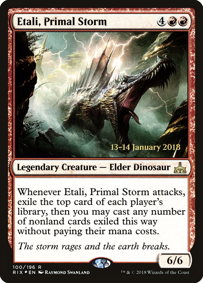 Etali, Primal Storm [Rivals of Ixalan Prerelease Promos] | Chromatic Games