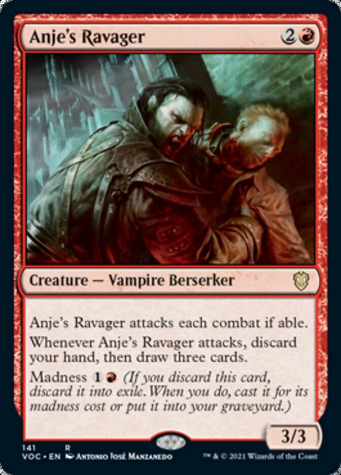 Anje's Ravager [Innistrad: Crimson Vow Commander] | Chromatic Games