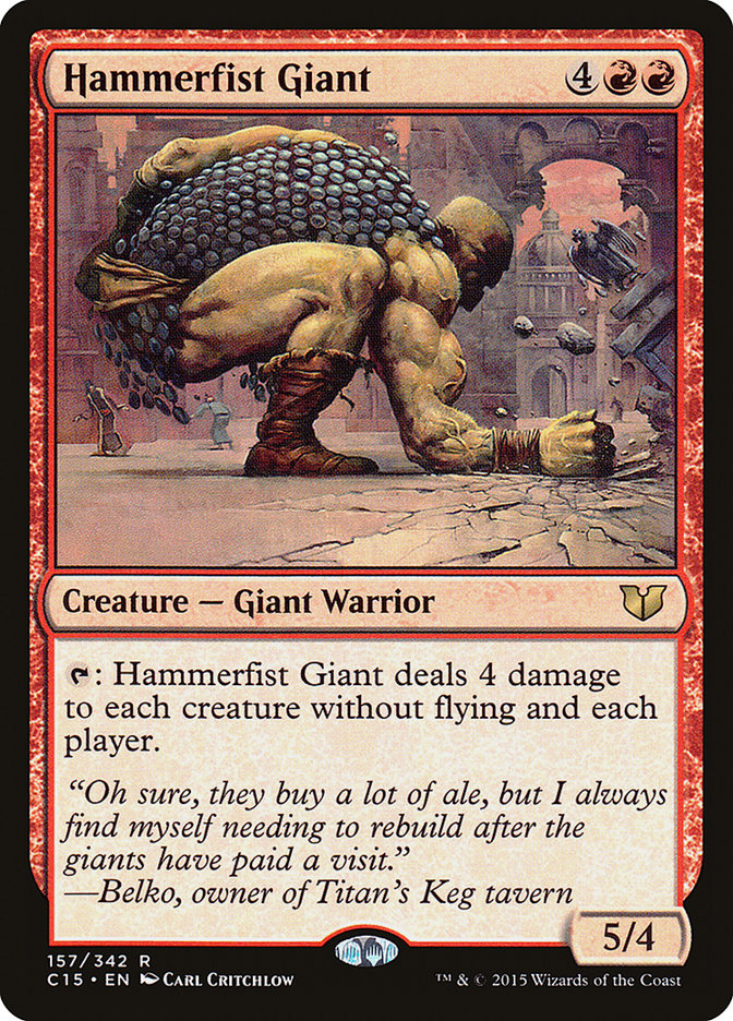 Hammerfist Giant [Commander 2015] | Chromatic Games