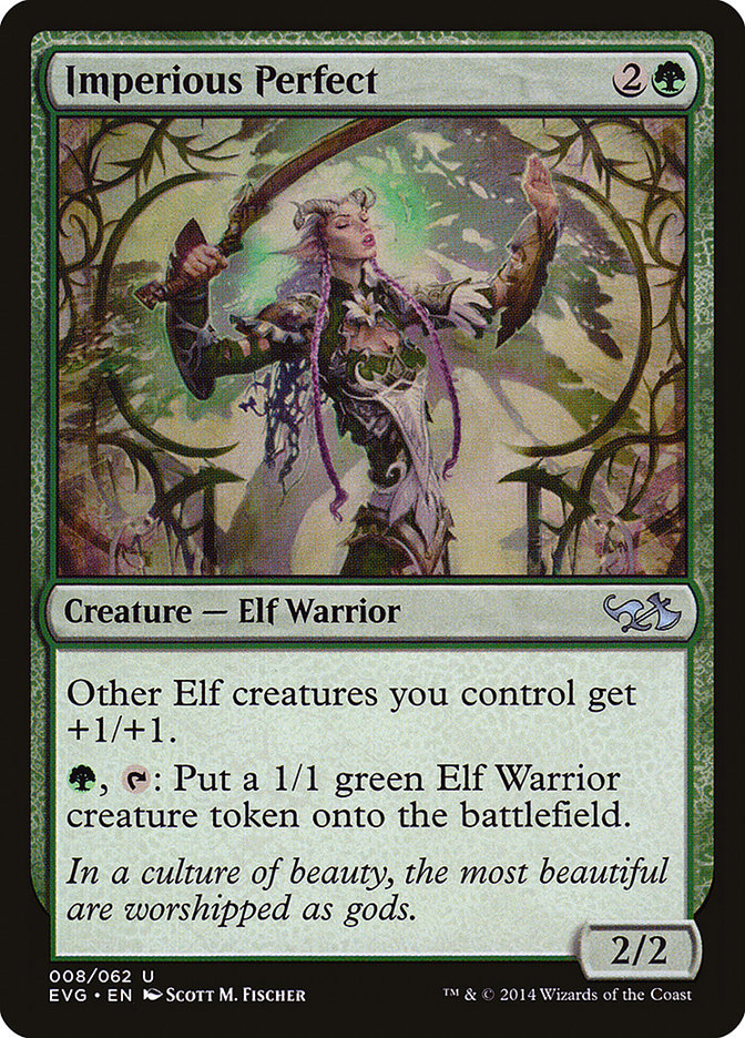 Imperious Perfect (Elves vs. Goblins) [Duel Decks Anthology] | Chromatic Games