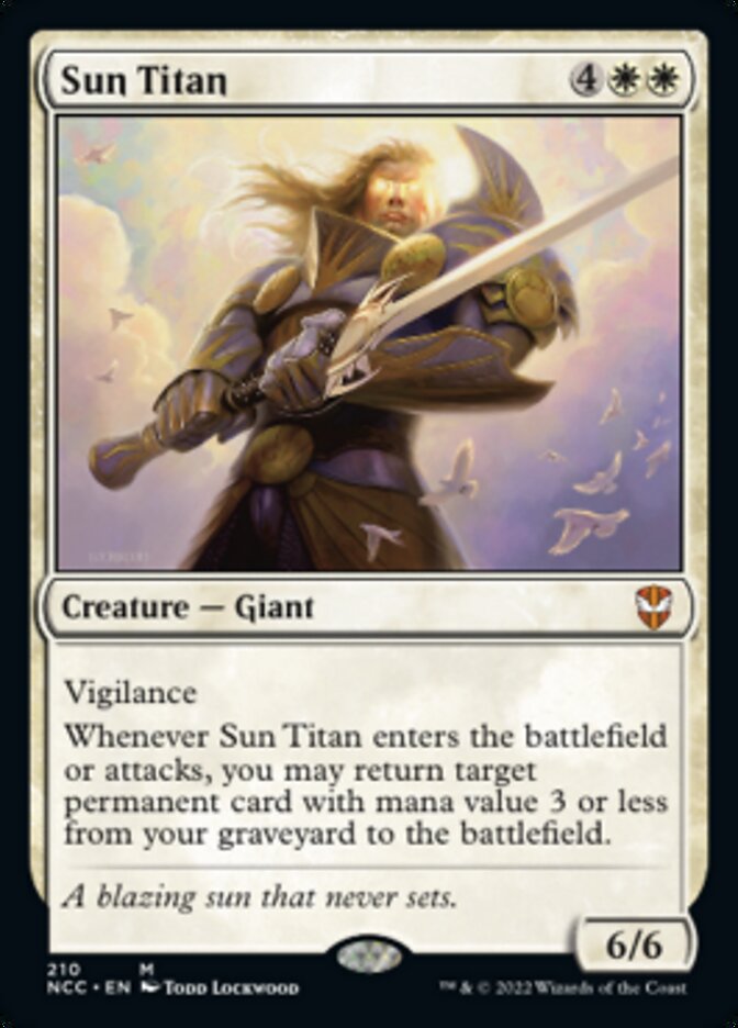 Sun Titan [Streets of New Capenna Commander] | Chromatic Games