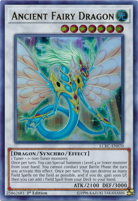 Ancient Fairy Dragon [LCKC-EN070] Ultra Rare | Chromatic Games