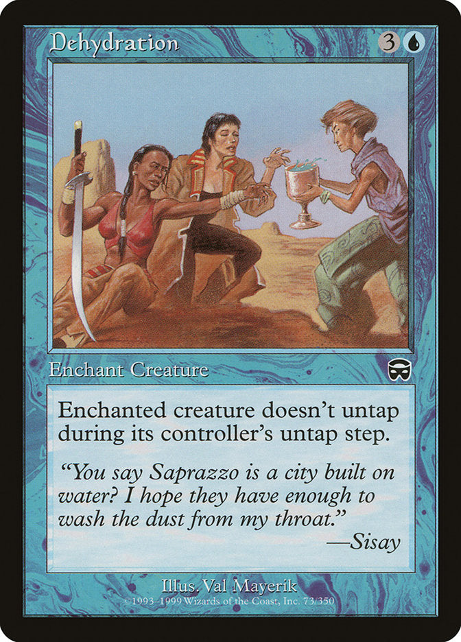 Dehydration [Mercadian Masques] | Chromatic Games
