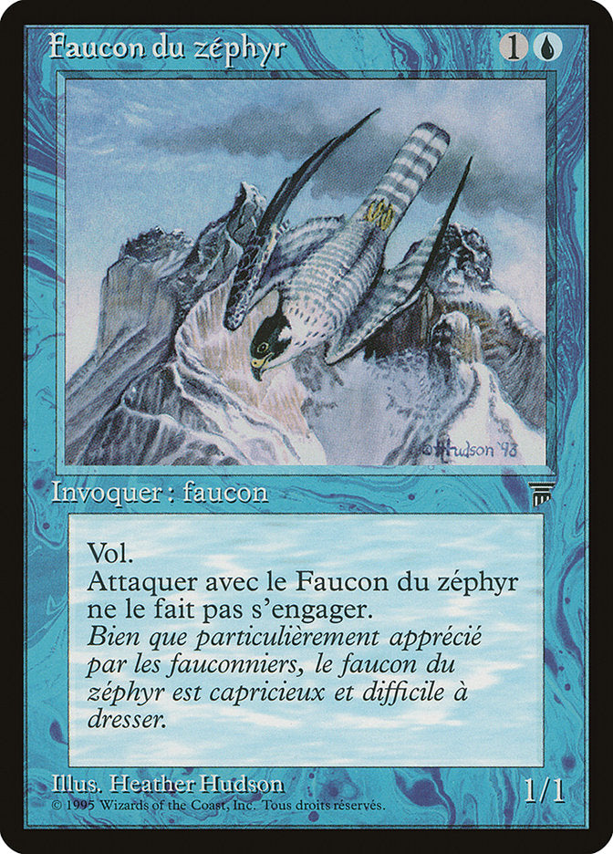 Zephyr Falcon (French) - "Faucon du zephyr" [Renaissance] | Chromatic Games