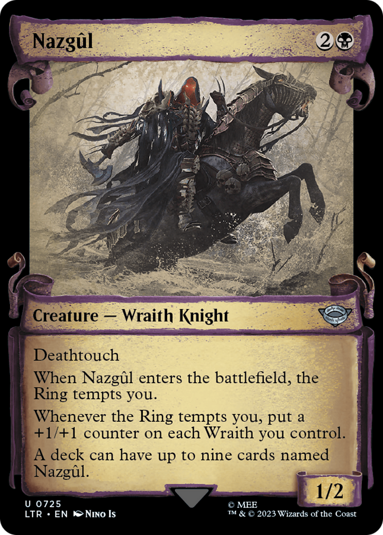 Nazgul (0725) [The Lord of the Rings: Tales of Middle-Earth Showcase Scrolls] | Chromatic Games