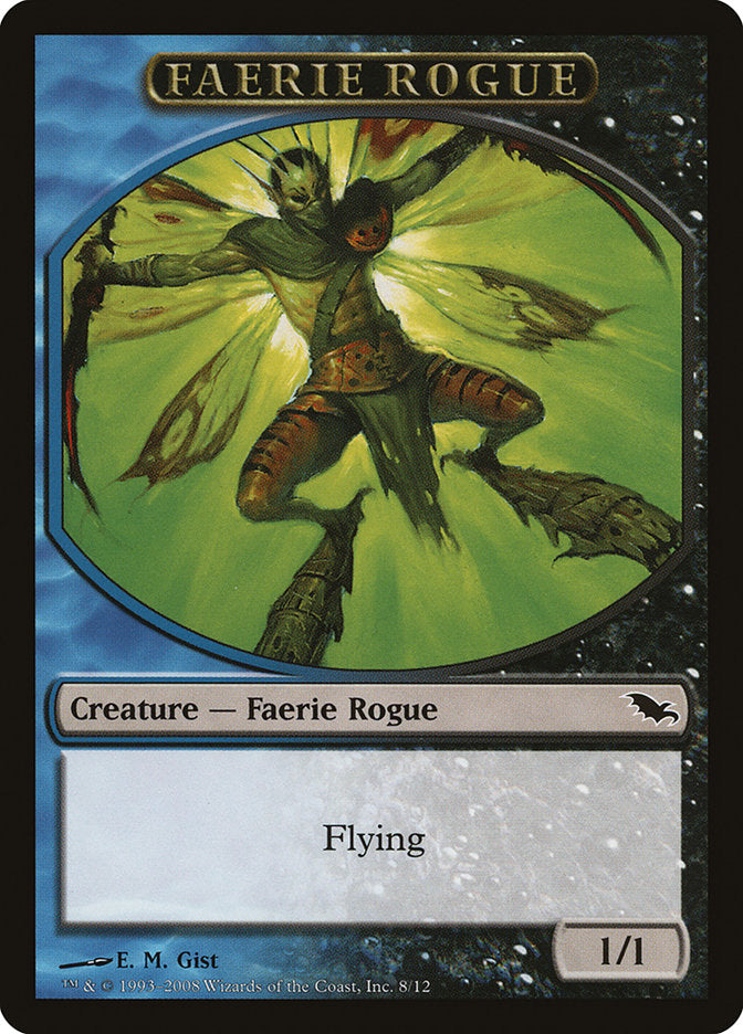 Faerie Rogue Token [Shadowmoor Tokens] | Chromatic Games