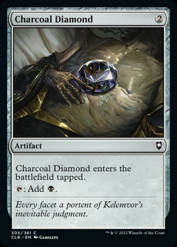 Charcoal Diamond [Commander Legends: Battle for Baldur's Gate] | Chromatic Games