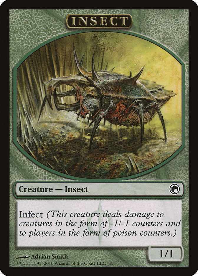 Insect Token [Scars of Mirrodin Tokens] | Chromatic Games