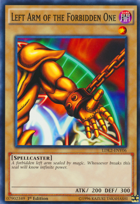 Left Arm of the Forbidden One [LDK2-ENY06] Common | Chromatic Games