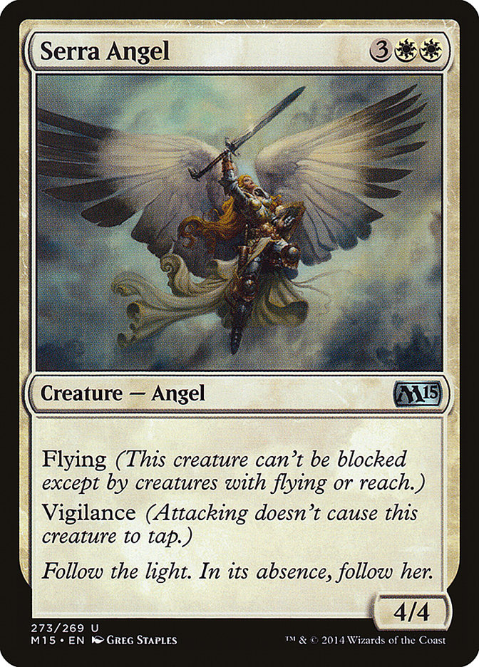 Serra Angel [Magic 2015] | Chromatic Games