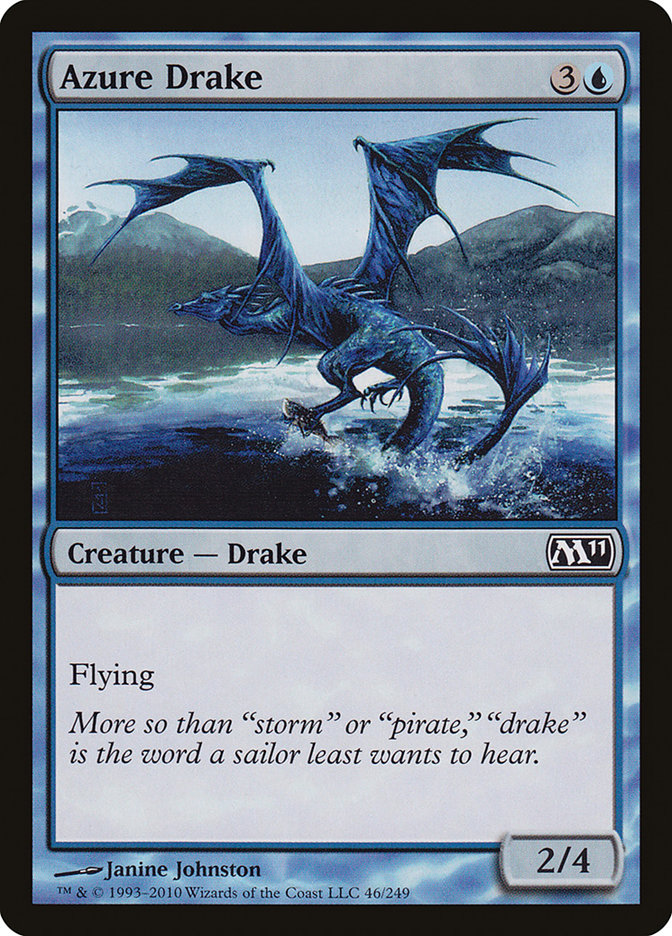 Azure Drake [Magic 2011] | Chromatic Games