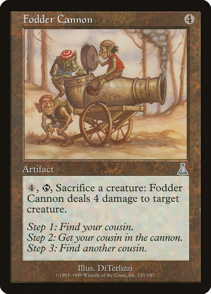 Fodder Cannon [Urza's Destiny] | Chromatic Games