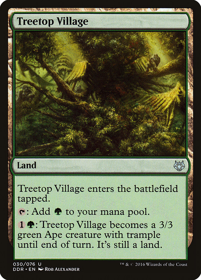 Treetop Village [Duel Decks: Nissa vs. Ob Nixilis] | Chromatic Games