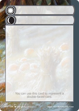 Helper Card (6/9) [Innistrad: Midnight Hunt Tokens] | Chromatic Games