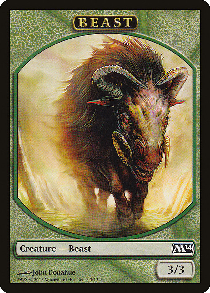 Beast Token [Magic 2014 Tokens] | Chromatic Games