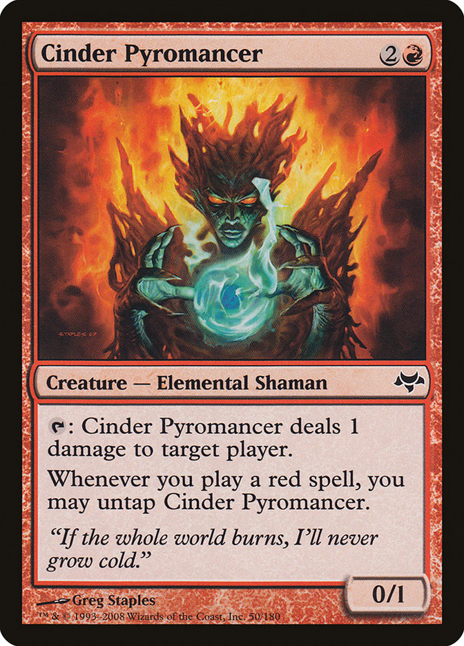 Cinder Pyromancer [Eventide] | Chromatic Games