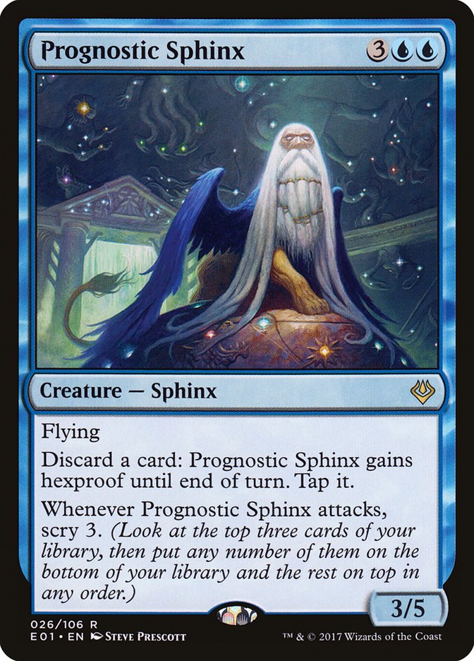 Prognostic Sphinx [Archenemy: Nicol Bolas] | Chromatic Games