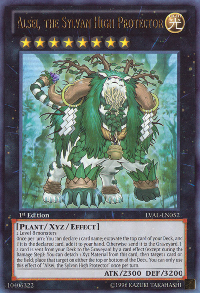 Alsei, the Sylvan High Protector [LVAL-EN052] Ultra Rare | Chromatic Games