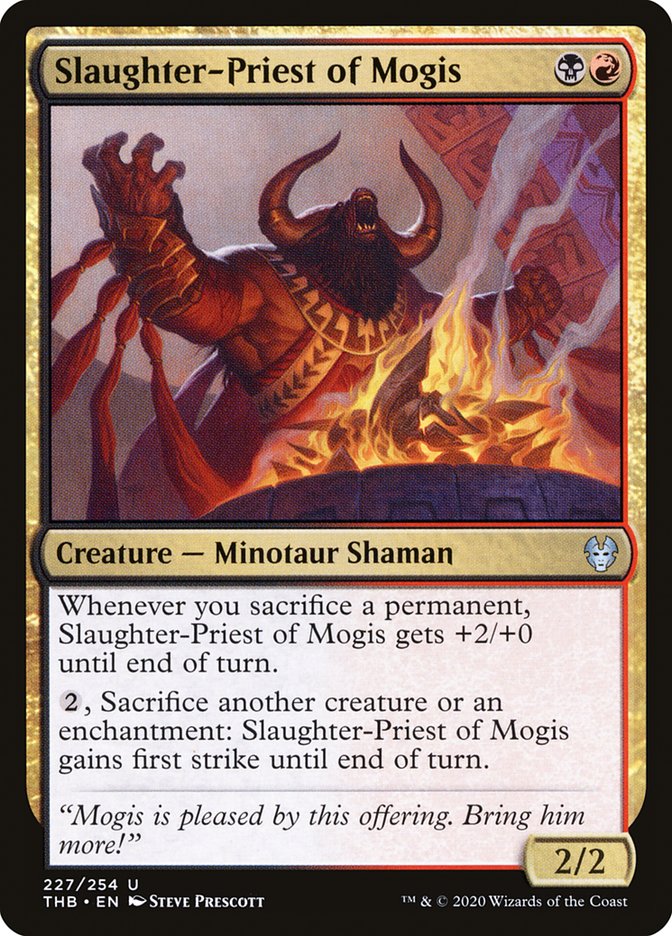 Slaughter-Priest of Mogis [Theros Beyond Death] | Chromatic Games