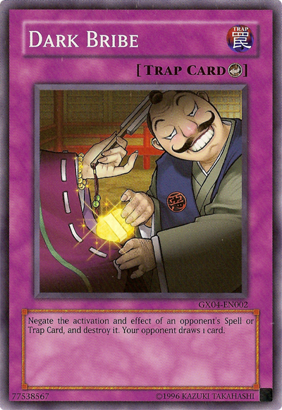 Dark Bribe (GX Tag Force 2) [GX04-EN002] Super Rare | Chromatic Games