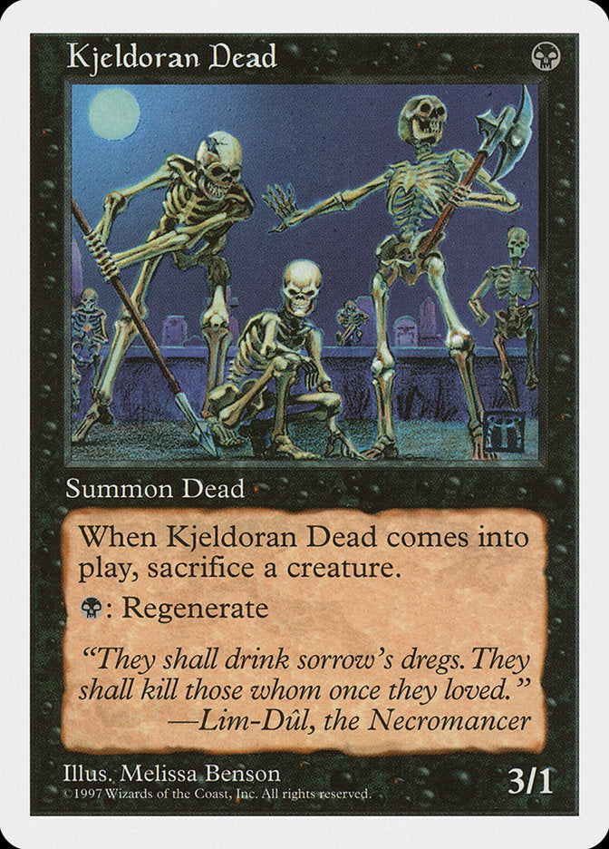 Kjeldoran Dead [Fifth Edition] | Chromatic Games