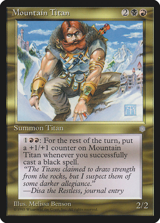 Mountain Titan [Ice Age] | Chromatic Games