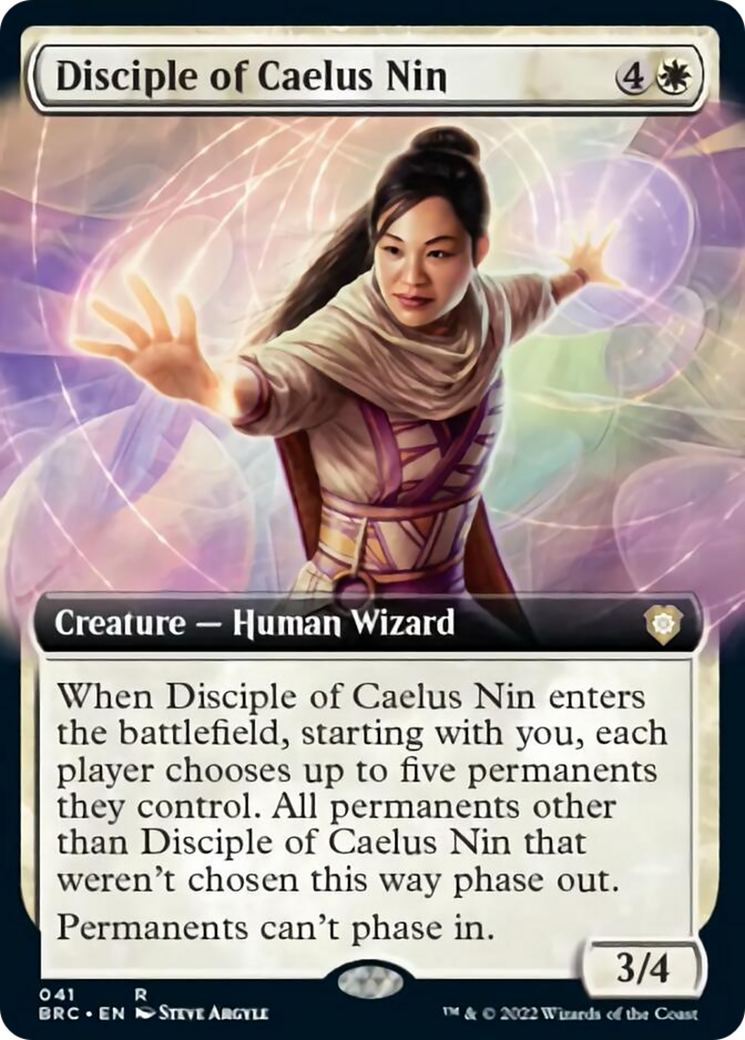 Disciple of Caelus Nin (Extended Art) [The Brothers' War Commander] | Chromatic Games