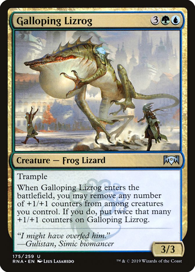 Galloping Lizrog [Ravnica Allegiance] | Chromatic Games