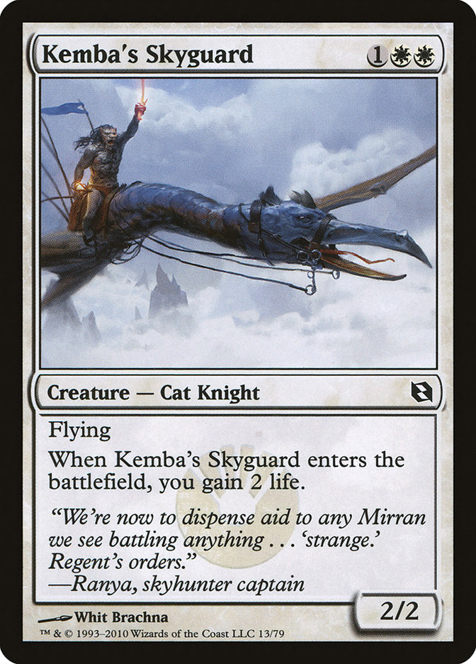 Kemba's Skyguard [Duel Decks: Elspeth vs. Tezzeret] | Chromatic Games