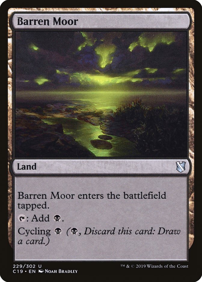 Barren Moor [Commander 2019] | Chromatic Games