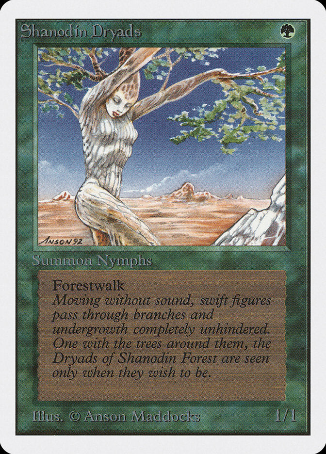 Shanodin Dryads [Unlimited Edition] | Chromatic Games