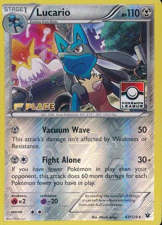 Lucario (League Promo 1st Place) [League & Championship Cards] | Chromatic Games