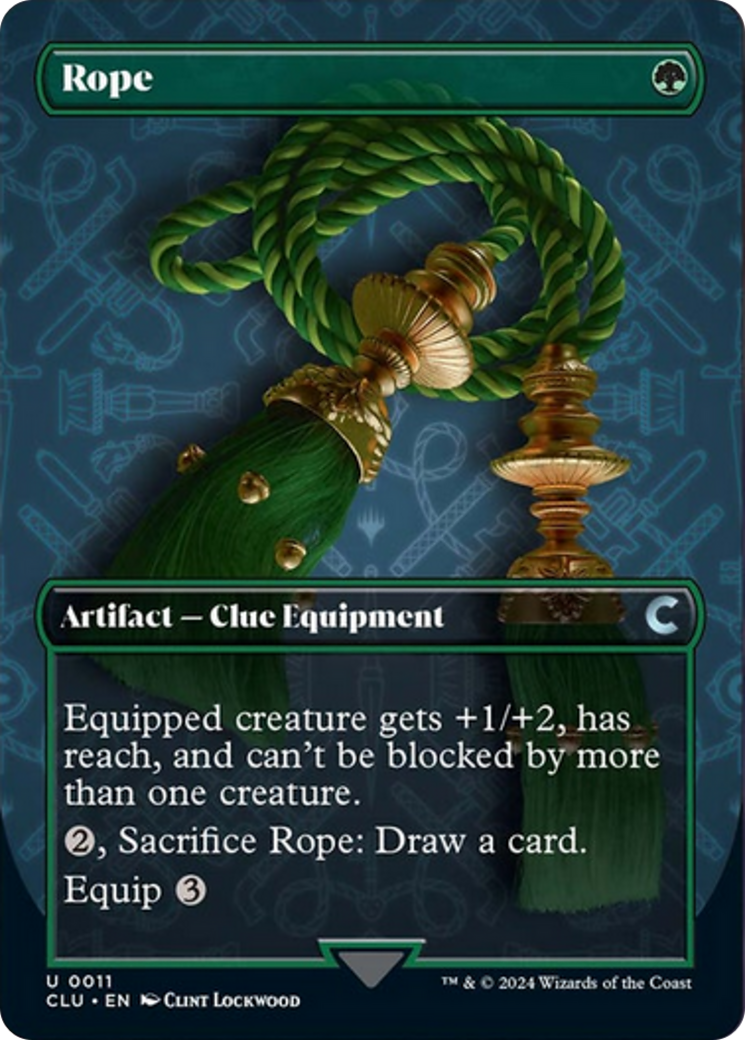 Rope (Borderless) [Ravnica: Clue Edition] | Chromatic Games