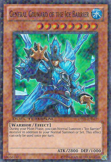 General Grunard of the Ice Barrier [DT03-EN077] Super Rare | Chromatic Games