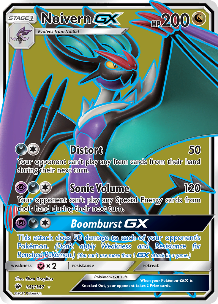 Noivern GX [Burning Shadows] | Chromatic Games