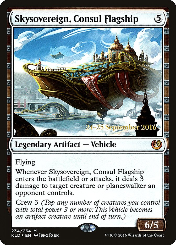 Skysovereign, Consul Flagship [Kaladesh Prerelease Promos] | Chromatic Games