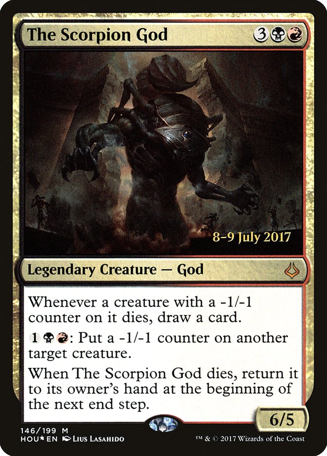 The Scorpion God [Hour of Devastation Prerelease Promos] | Chromatic Games