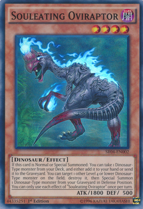 Souleating Oviraptor [SR04-EN002] Super Rare | Chromatic Games