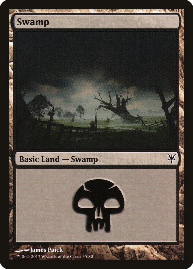 Swamp (35) [Duel Decks: Sorin vs. Tibalt] | Chromatic Games