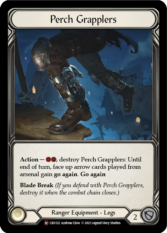 Perch Grapplers [U-CRU122] (Crucible of War Unlimited)  Unlimited Rainbow Foil | Chromatic Games