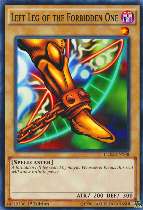 Left Leg of the Forbidden One [LDK2-ENY08] Common | Chromatic Games