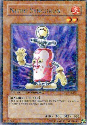 Nitro Synchron [DT01-EN051] Rare | Chromatic Games