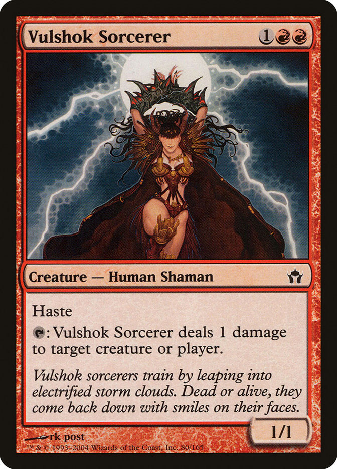 Vulshok Sorcerer [Fifth Dawn] | Chromatic Games