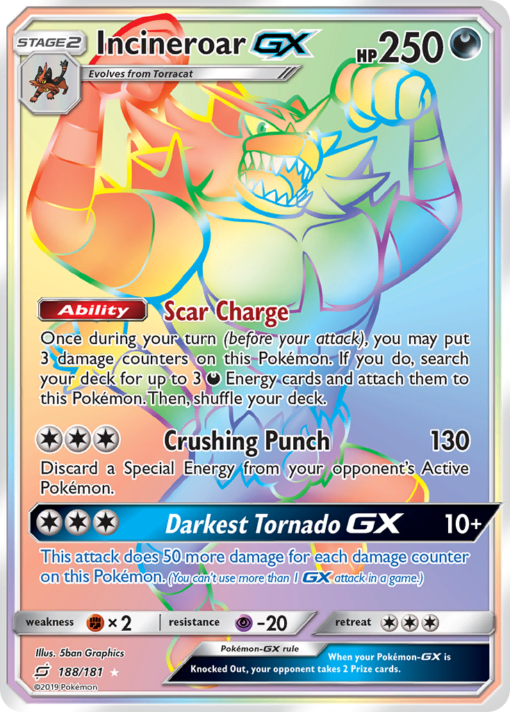 Incineroar GX [Team Up] | Chromatic Games