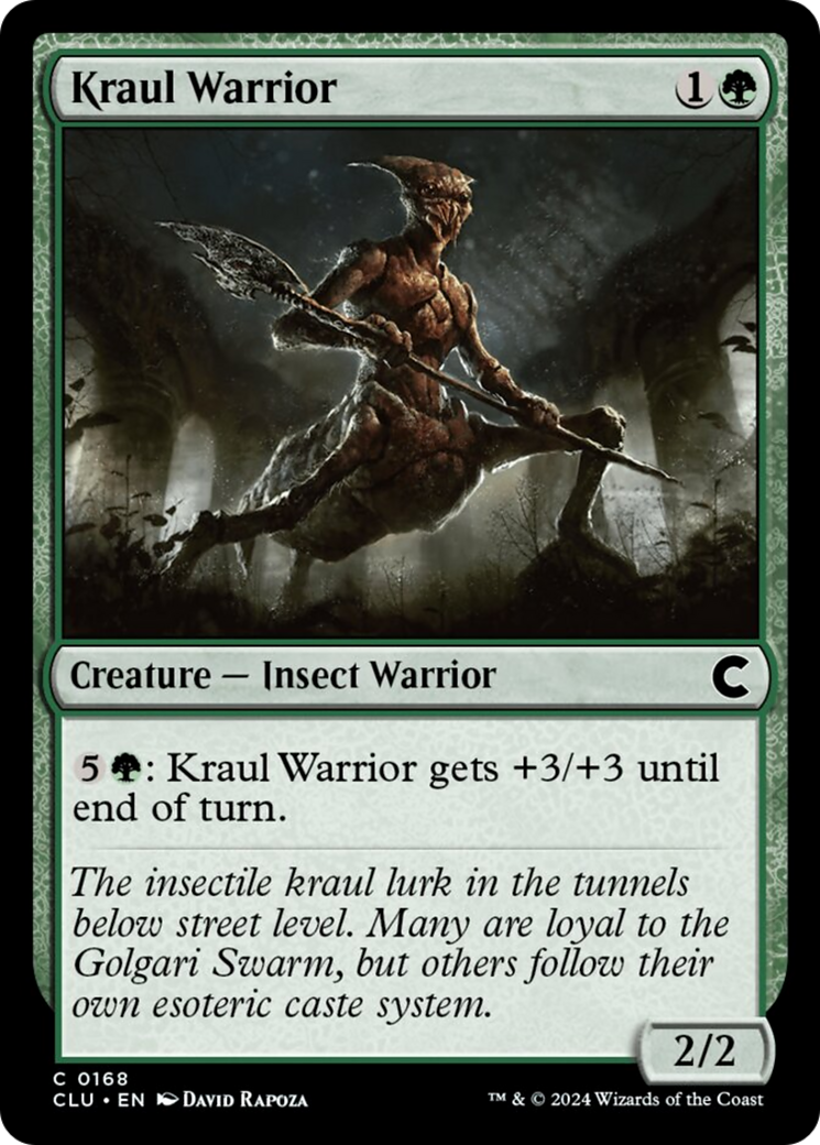 Kraul Warrior [Ravnica: Clue Edition] | Chromatic Games