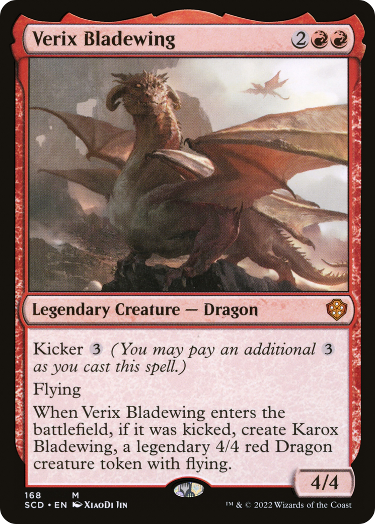 Verix Bladewing [Starter Commander Decks] | Chromatic Games