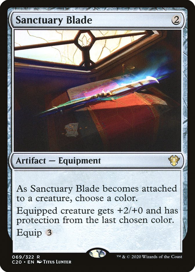 Sanctuary Blade [Commander 2020] | Chromatic Games