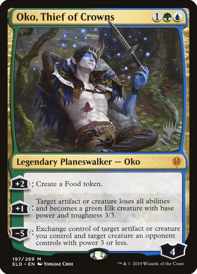 Oko, Thief of Crowns (Promo Pack) [Throne of Eldraine Promos] | Chromatic Games