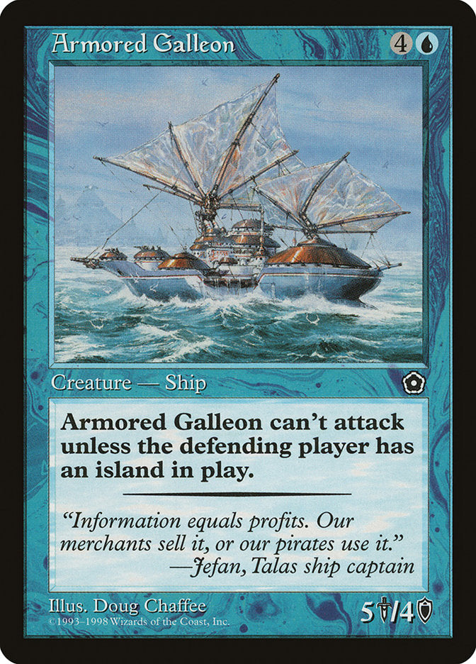 Armored Galleon [Portal Second Age] | Chromatic Games