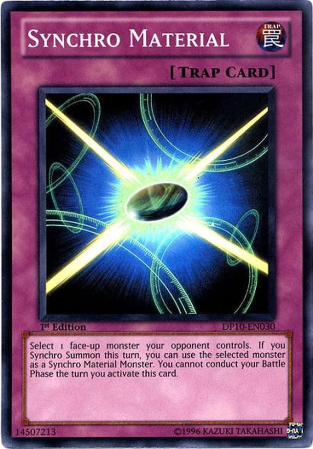 Synchro Material [DP10-EN030] Super Rare | Chromatic Games